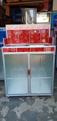 RAK CUCI PIRING 2PINTU ALUMINIUM /TEMPAT CUCI PIRING