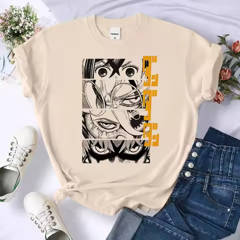 Camiseta Dandadan Okarun para mujer camisetas clásicas de cultura Pop de hip hop camisetas digitales