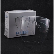 [READY STOCK]Transparent full face shield Adult Face Shield Children Face Shield PC Face Shield Kid Face Shield Mask