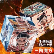 Nezha's Demon Boy Haihai High-Value Creative Children's Cube Student 3rd-Order Decompression Smooth 