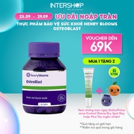 TPBVSK Henry Blooms Osteoblast (60 viên) Viên bổ sung canxi Vitamin D3 cùng Vitamin K giúp xương chắ