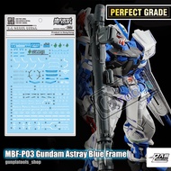 [Dl Model] Water decal P19 For MBF-P03 Gundam Astray Blue Frame (PG)