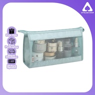 ATTELIER Mesh Makeup Pouch Multipurpose Pouch/ Travel Pouch/ Transparent Pouch/ (91123)