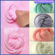 60ml Rainbow Cotton Cloud Slime Fluffy Mud Stress Relief Kids Toy Plasticine Kit Fluffy Slime Plasticine Mud future