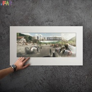 FAY-Retro Poster: Creating Legendary Scottish and Italian Works F1 Racing Decoration Painting Room W