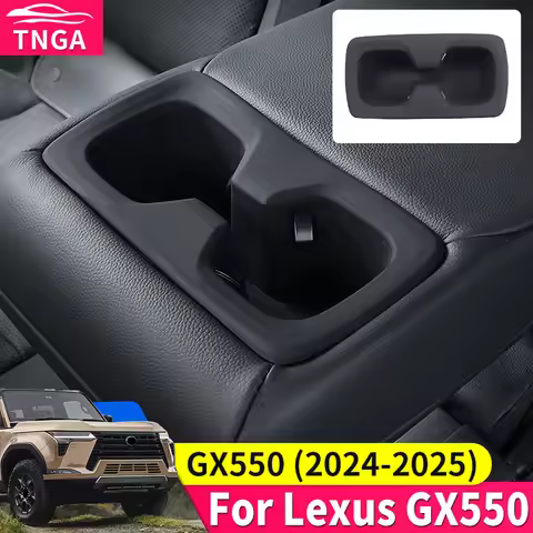 For Lexus GX550 GX550h 2024 2025 Second Row Water Cup Silica gel pad,Upgraded Accessories gx 550 Int