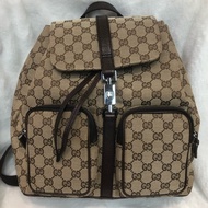 Gucci 布面老花背囊 XC229