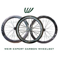 READY STOCK WEIR Super Lightweight Roadbike Performance Carbon Wheelset