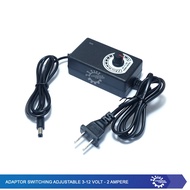 Adjustable Switching Adapter 3-12 VOLT - 2 Ampere