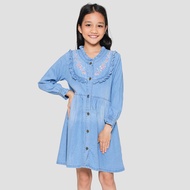 Aero Ruffle Flower Dress Anak Perempuan 121756691