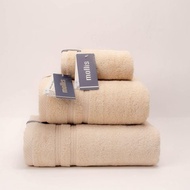 Khăn tắm khăn gội/ mặt khăn tay Mollis sợi Smart Yarn cao cấp mềm mại xốp nhẹ ít xơ bông siêu thấm h