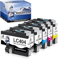 DOUBLE D LC404 Compatible Ink Cartridges Replacement for Brother LC404 LC404XL Work for Brother MFC-