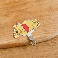 Disney小熊維尼-小熊維尼款托腮旋轉手機掛片/夾片