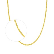 CHOW TAI FOOK 999.9 Pure Gold Chain Necklace - F368