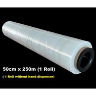 Transparent 500mm Stretch Film Wrap Shrink Wrap Cling Pallet wrapping Moving Supplies