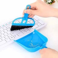 Sapu Pengki Set Mini / Mini Dustpan Set / Alat Kebersihan Rumah Tangga Dashboard Mobil