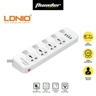 LDNIO Defender Series Power Socket Auto-ID (SC4408) 4 AC Outlets Universal Power Strip Extension