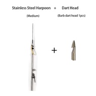 underwater Super Strong Spearfishing Stainless Speargun Telescopic Set Rod Tip Fishing Gear Harpoon 