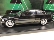 Autoart Autoart 1: 18 BMW BMW M3/e46 CSL Diamond Black Carbon Fiber Top Rare