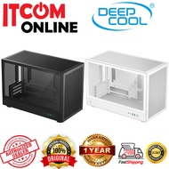 DEEPCOOL CH260 TG MATX CASING (R-CH260-BKNGM0-G-1/R-CH260-WHNGM0-G-1) BLK/WHT