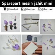 sparepart mesin jahit mini portable 202a dan Sparepart mesin jahit