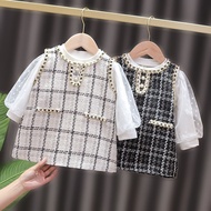 Baby Girlfrench styleLadies Suit Skirt & Fashionable Small Dress * 2-Piece One-Piece Dress ** Can