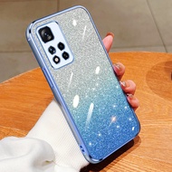 For Xiaomi Redmi Note 11 Pro Plus 5G Case Shockproof TPU Electroplated Glitter Phone Casing For Redmi Note 11 Pro Plus 5G Back Cover