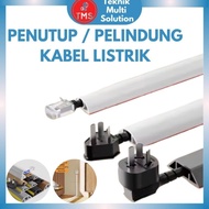 TMS - PELINDUNG / PENUTUP KABEL LISTRIK CABLE ORGANIZER MANAGEMENT AESTHETIC KABEL DINDING LANTAI
