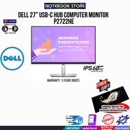 [ผ่อน 0% 10 ด.]DELL 27" USB-C HUB COMPUTER MONITOR  P2722HE (IPS 60Hz)/ประกัน 3 YEARS+ONSITE