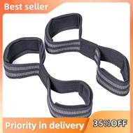 Fitness Figure 8 Weight Lifting Straps Wrist Strap for Power Weightlifters Pull-Ups Bar Powerlifting