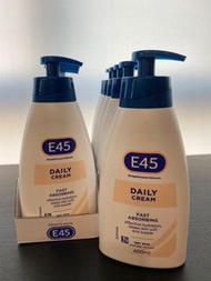 英國E45 Daily Cream 400ml $99一支 $180兩支