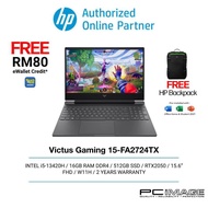 HP Victus 15 Gaming with HNS24+365 Basic (I5-13420H/16GB/512GB/RTX2050/RTX4050/W11H) 15-FA2724TX/15-