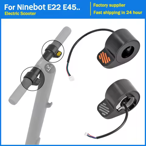 Throttle Accelerator for Segway Ninebot E22 E25 E45 Electric Scooter Finger Button Brake Dial Thumb 