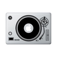 Sticker Aksesoris Laptop Apple Macbook DJ Turntable