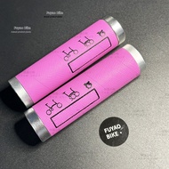 FUYAO BIKE | Leather Bike Grip Cover