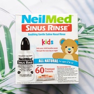 อุปกรณ์ล้างจมูก สำหรับเด็ก 2 ปีขึ้นไป Kids Ages 2+ Sinus Rinse Kit (NeilMed®) ไซ นัส น้ำเกลือ ล้างโพ