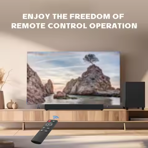 Bluetooth Soundbar With Subwoofer, 2.1 Heavy Bass Surround Sound System, TV Speaker, Home Theater St