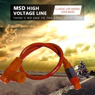 SEAMETAL Universal Motorcycle Ignition Coil Spark Plug Power Cable For Dirt Bike ATV Scooter Moped M