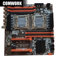 เมนบอร์ด NEW KLLISRE X99 ZX DU99D4 E-ATX LGA 2011-3 DUAL CPU WORKSTATION SERVER MAINBOARD MOTHERBOAR