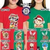 Adimatokosatu Kaos &amp; Baju Natal Merry Christmas Kaos Couple Ibu &amp; Anak