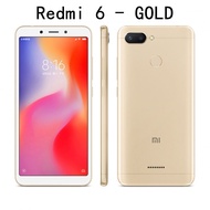 Xiaomi Redmi 6 สมาร์ทโฟน 4GB 64GB Global ROM ในสต็อก-ลายนิ้วมือปลดล็อค-AI กล้อง-Global ROM-TikTok-โทรศัพท์มือถือขายใหญ่