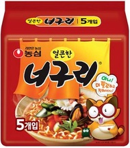 韓國 浣熊 香辣海鮮烏龍麵 (5包入) (平行進口貨品) 此日期或之前食用： 2026.9.19