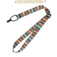 COCOFRUIT0H 2PCS Ukulele Strap, Colorful Nylon + Polyester Guitar Strap, Premium Adjustable Length I