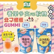 現貨🍑韓國SEOJU養樂多夾心軟糖50g( 1盒8包)🍑 乳酸菌夾心軟糖 🍑蜜桃味乳酸菌夾心軟糖