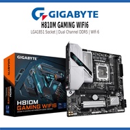 GIGABYTE H810M GAMING WIFI6 INTEL CORE ULTRA PROCESSORS (SERIES 2) MOTHERBOARD LGA1851 SOCKET DUAL C