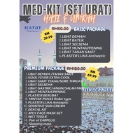 MED KIT (SET UBATAN) FOR HAJI AND UMRAH (BASIC MEDICINE FOR TRAVEL)