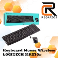 Logitech MK270r Wireless Keyboard Mouse