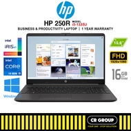 HP 250R G9 15.6-Inch Business Laptop - Intel Core i5-1335U - Intel® UHD Graphics - 16GB RAM - 512GB 