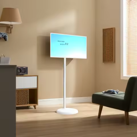 Portable Tv 21.5 32 Inch Smart Screen Touch Screen Portable Tv Movable Rechargeable Standbyme Lcd Sm