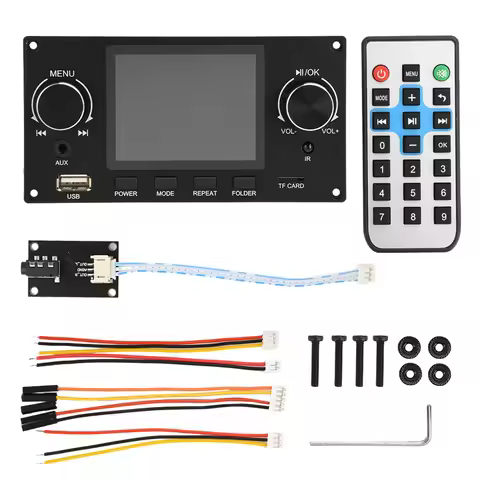 Bluetooth MP3 Decoder Board 2.8-inch TFT Color Screen Lossless Audio Decoding Module DIY MP3 Player 